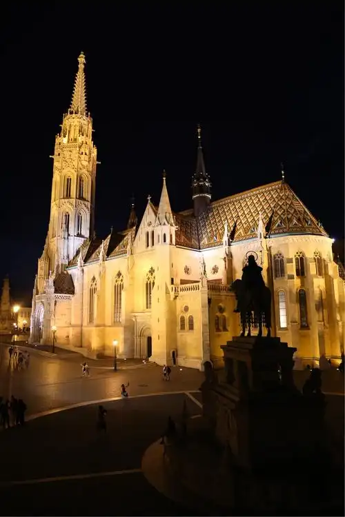 布达佩斯夜景budapest hungary