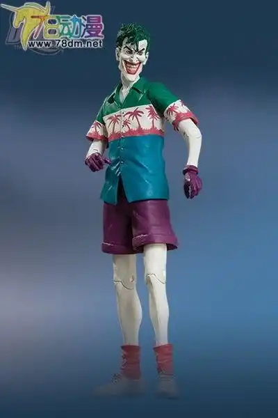 dc direct 可动玩具 秘密档案系列 第3代 the joker 小丑
