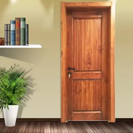 定制原木门100%纯天然实木房门卧室门静音门室内门套装门北欧简约