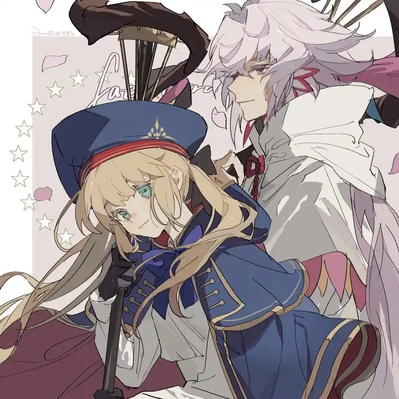 梅林x阿尔托莉雅 画师:织布机loom