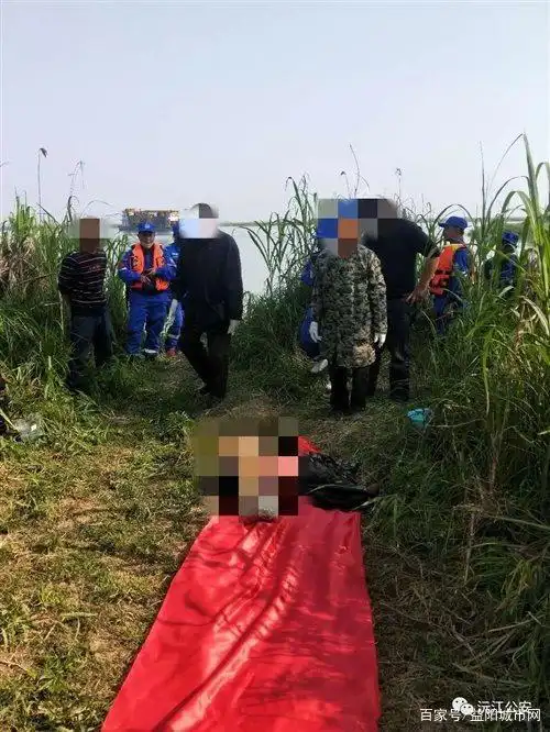 4月7日,女孩尸体在沅江市漉湖芦苇场水