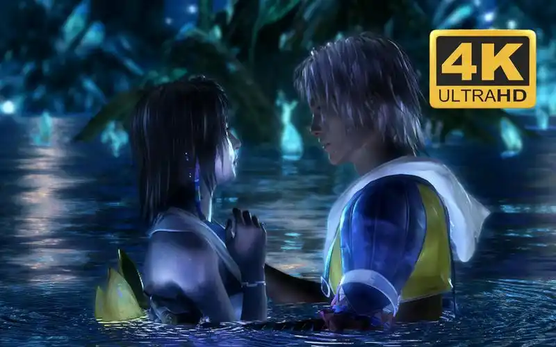 双语圣泉拥吻最终幻想10经典名场面