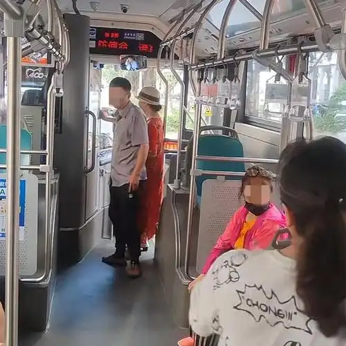 海南女子想白嫖公交车上车后不交钱也不走让其余乘客很气愤