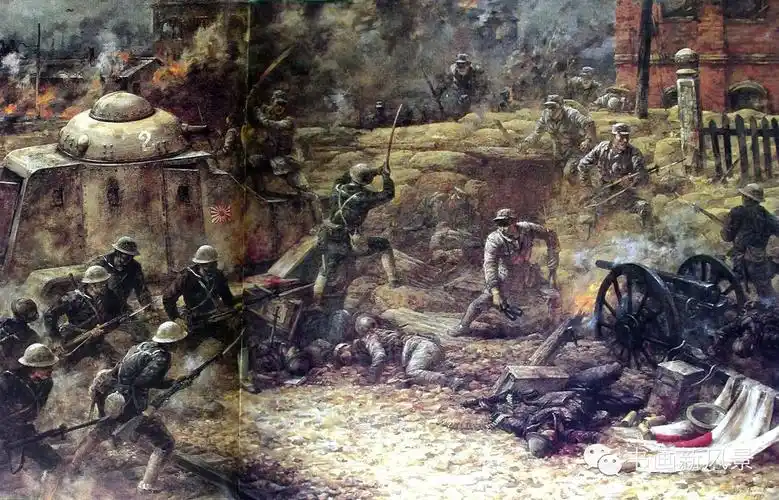 今天是抗战胜利纪念日,看看这些画!