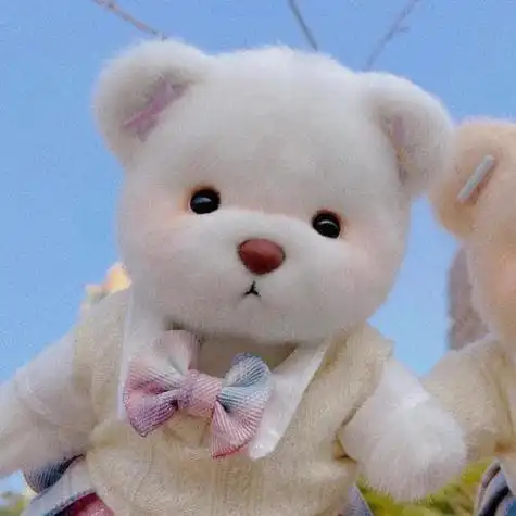 火的ins小熊头像图片,女生最喜欢的玩偶来了_可爱头像_头像大全_抖音