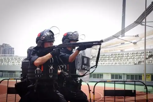 出赤胆忠诚练出血性斗志练出从容自信为我们又酷又飒的特警蜀黍点赞吧