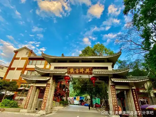 广西桂林阳朔兴坪古镇