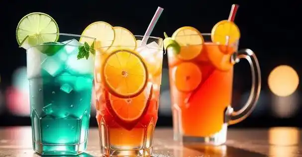 这时候,一杯冰镇饮料可谓是解暑的良药啊.