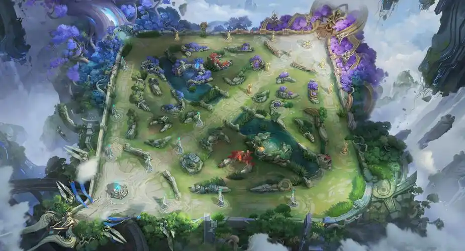 上帝视角俯瞰我们看地图来分析,在一整局游戏中,前期带节奏的永远是中