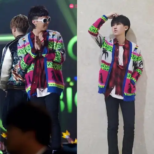 跟着bigbang权志龙学saintlaurent穿搭