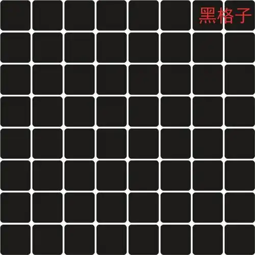 鱼缸底部贴纸鱼缸底部贴纸定制黑白方格仿瓷砖外贴高清背景凡佰酷足球