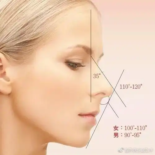 关于下巴的长度,其实还有个更为细致的审美标准:鼻下点到唇珠,下唇到