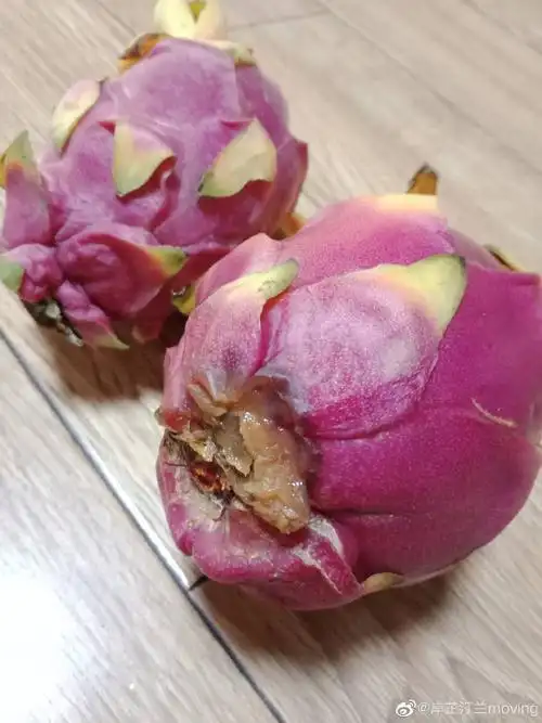 王小二旗舰店腐烂火龙果!一股恶臭味!