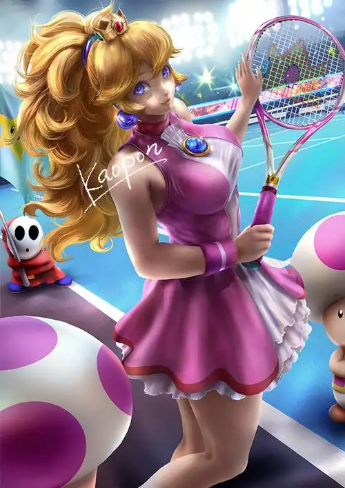 桃公主-碧琪公主超级马里奥兄弟-触站