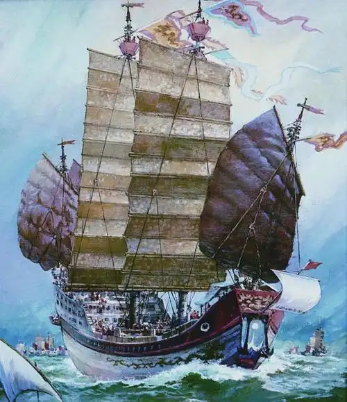 一张图告诉你,郑和下西洋去过哪里|郑和航海图|宝船_网易订阅