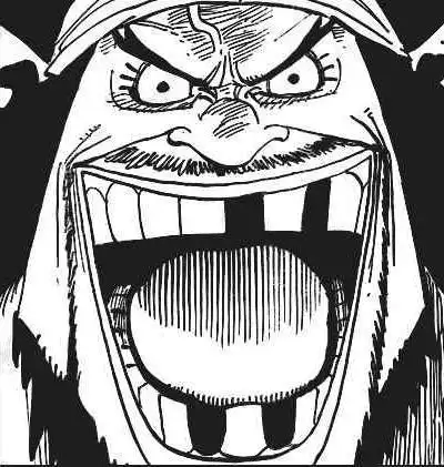 路飞黑胡子简笔画