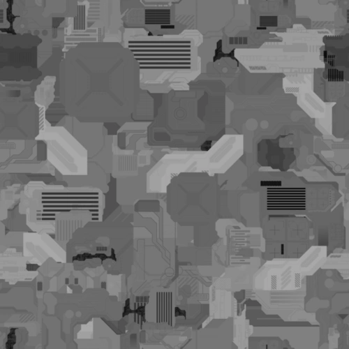 对应keyshot8置换功能生成的贴图利器jsplacemen从此做电路板科幻场景