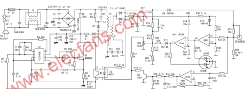 电动车充电器电路图全集