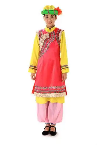 东乡族美女图片 东乡族民族服饰图片