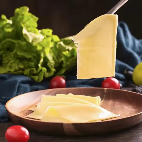 【巧厨烘焙】光明芝士片 再制干酪片 奶酪片 三明治手抓饼用200g