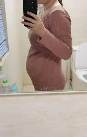 育儿问答 怀孕期 双胎19 4的肚子,16周结束孕吐体重只是恢复到孕前没