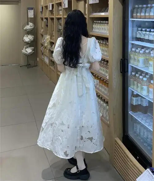 法式复古公主蓬蓬裙