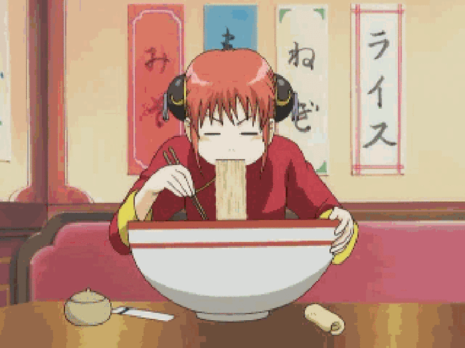 吃饭大碗女孩可怕gif动图_动态图_表情包下载_soogif