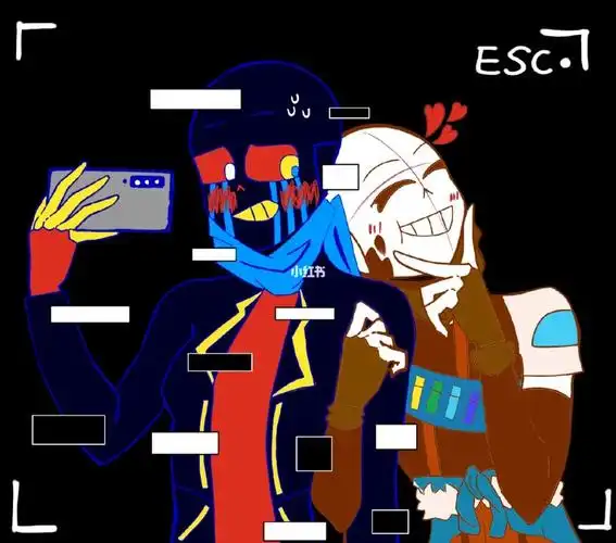 我只好提前画完了[新月r][流汗r][流汗r][流汗r]看error和ink的生活多