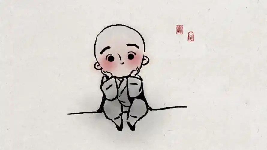 一禅小和尚头像壁纸