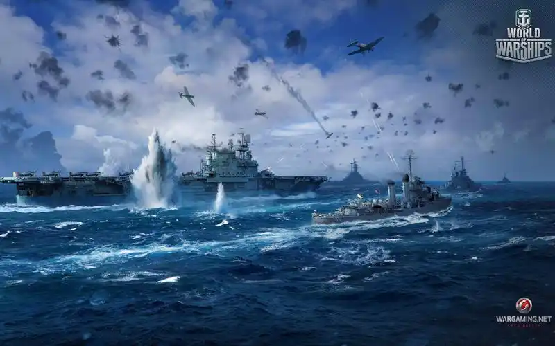 战舰世界还有这种神奇分房战列舰与航母决斗