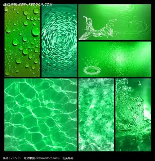 水的多种形态psd素材