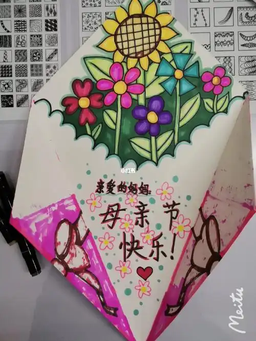 创意儿童画  #儿童画  #送给妈妈的礼物  #母亲节礼物