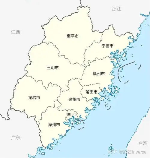 福建省区划历史简介