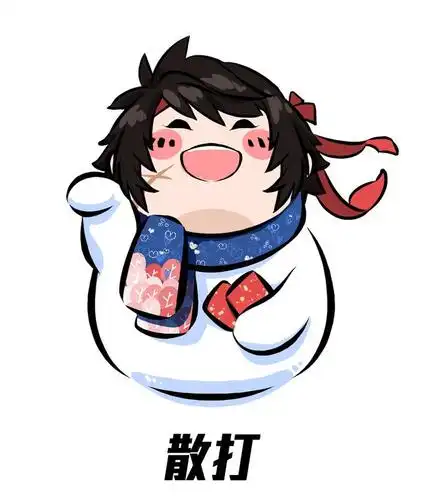 「dnf头像」雪人套像素头第八弹-男格斗