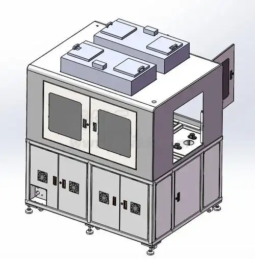 大型钣金机架三维设计