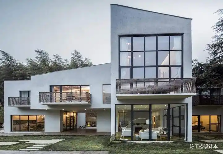 最漂亮的三间四层别墅外观设计效果图