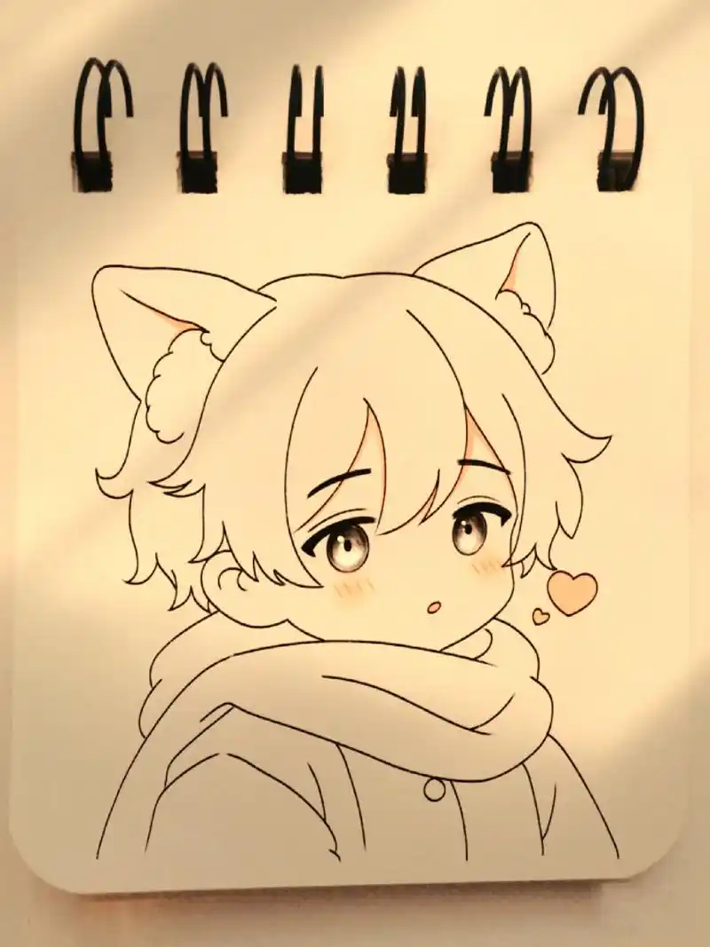 超可爱q版人物简笔画~(附教程) 临摹:画画的小迷糊