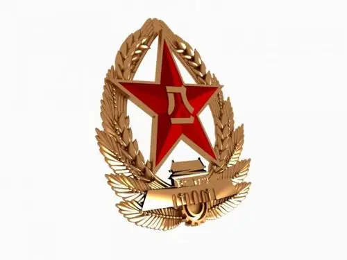 军徽_xiao021320作品_角色/人物/生物_cg模型网