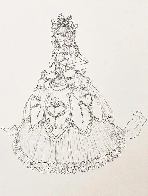 手绘绘画叶罗丽精灵梦篇:情公主,冰公主,梦公主#绘画  #手绘  #叶罗丽