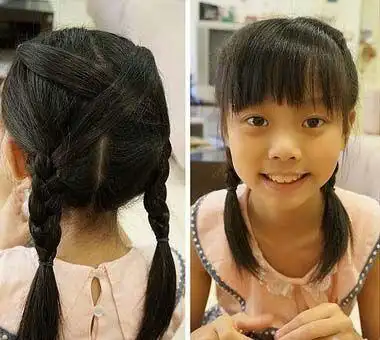 12款小女孩非常喜欢的辫子发型潮妈必看