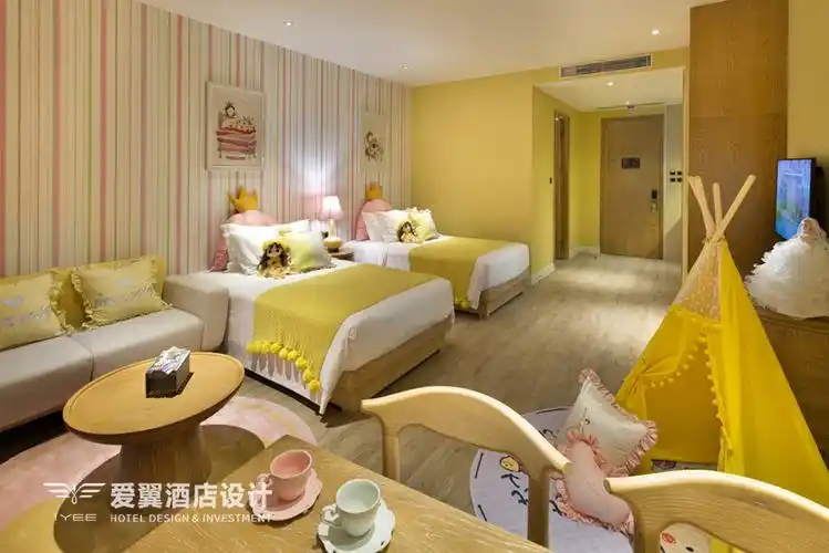 亲子酒店设计儿童房设计亲子房设计主题房设计度假酒店设计