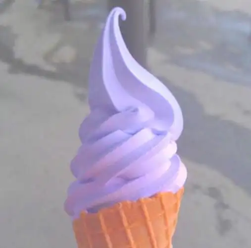 夏天香芋冰淇淋冰淇凌