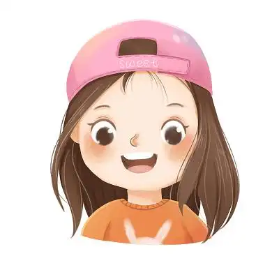 手绘q版可爱卡通儿童头像原创人物素材卡通人物头像儿童头像