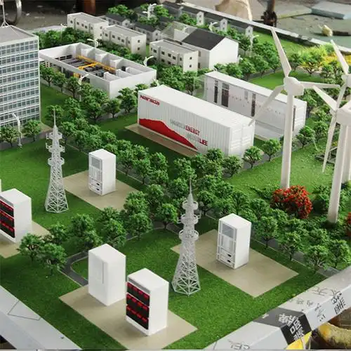 储能电站沙盘模型制作案例