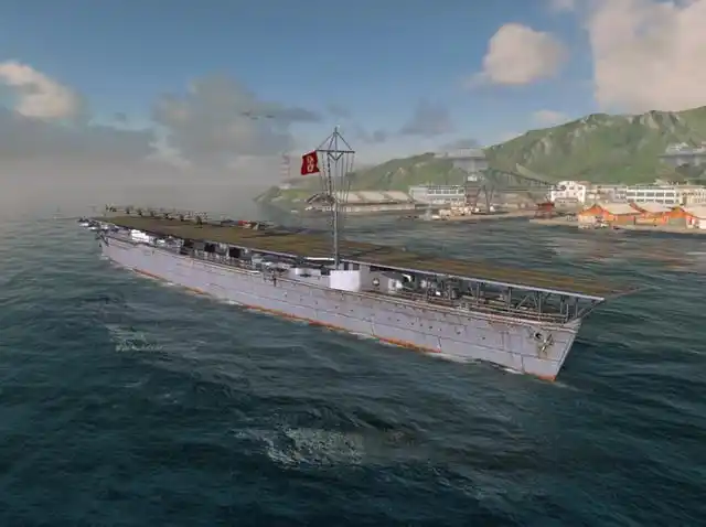 战舰世界闪击战海空立体战场另一选择日系凤级航空母舰