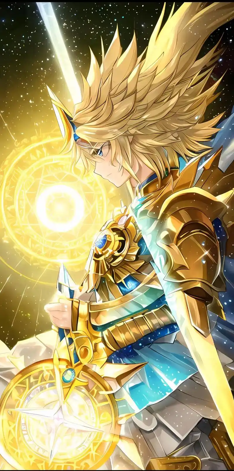 动漫壁纸 #圣斗士星矢 #动漫壁纸 #黄金圣斗士 #神图壁 - 抖音