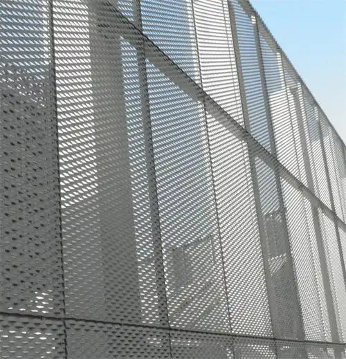 厂家定做外墙装饰铝板【冲孔板铁板】长圆孔冲孔网质优价廉