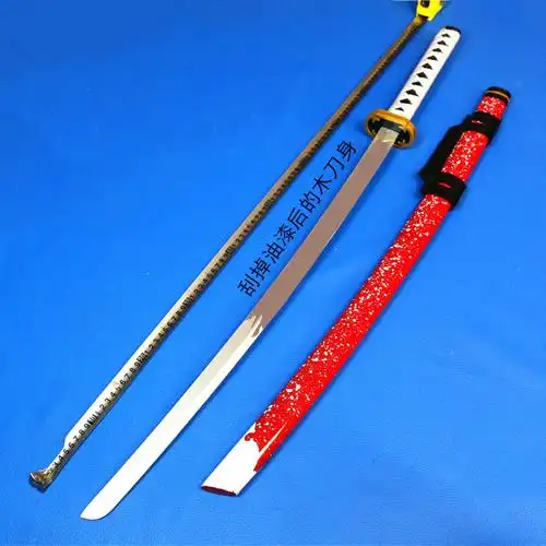 动漫手游刀使巫女卫藤可奈美千鸟木刀cosplay道具武器太刀未开刃