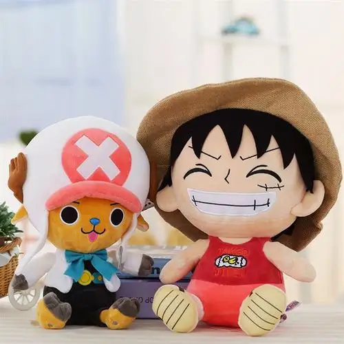 路航海抱枕公仔卡通毛绒玩具乔女生动漫玩偶王娃娃正版巴飞日礼物