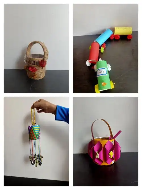 废品利用,环保创新——海口市第二十八小学美术手工创作作品展